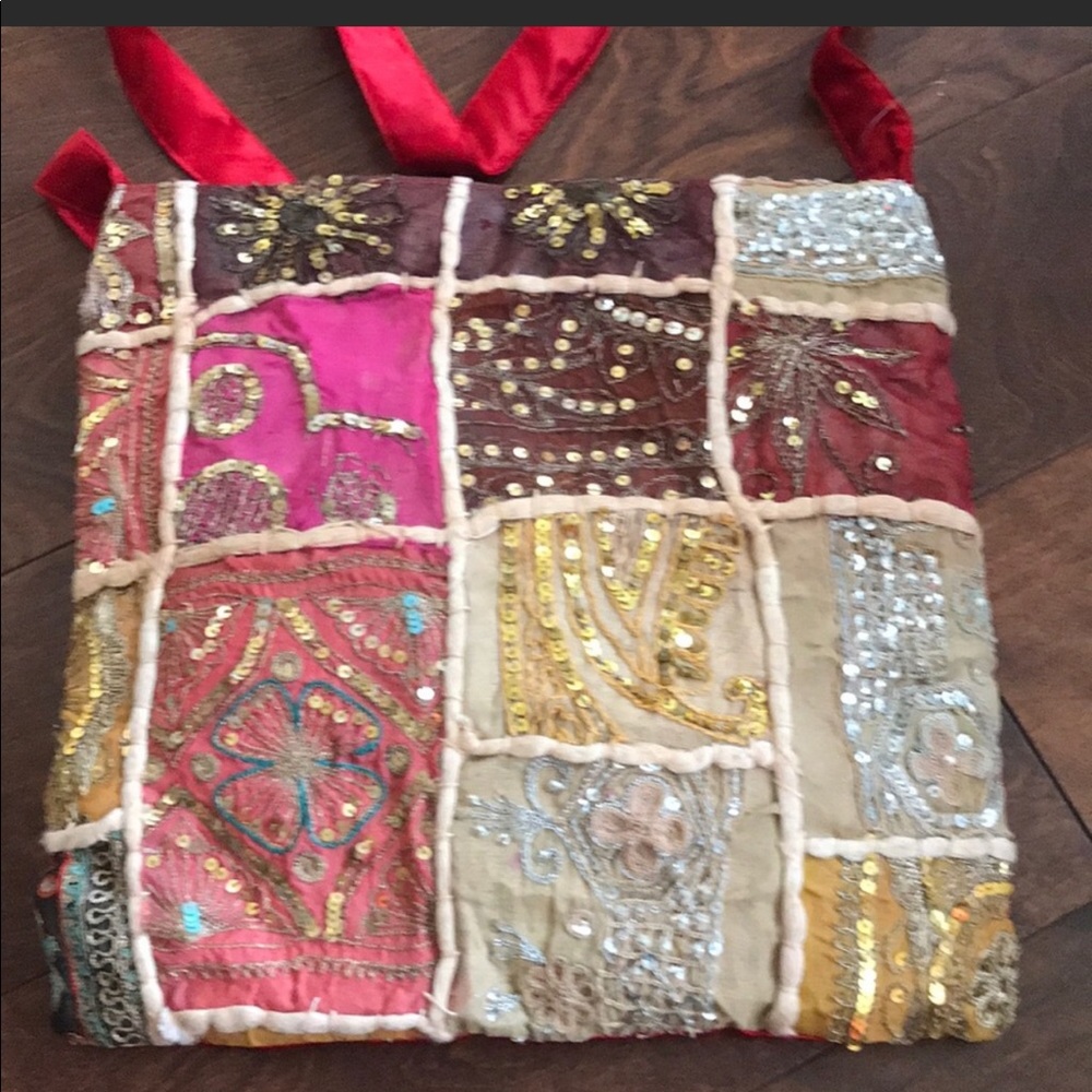 Cute embroidered boho bag